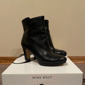 Nine West Black Ankle Boots
